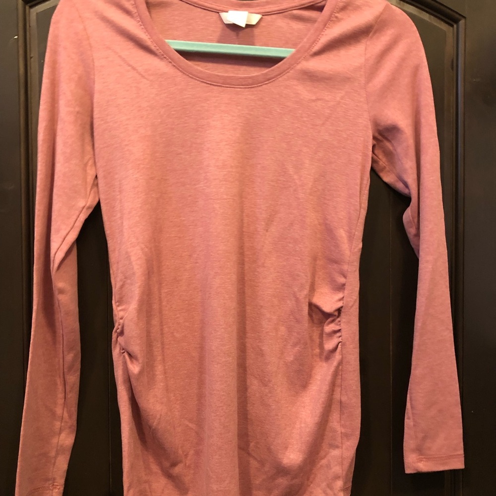 Maternity long sleeve tee